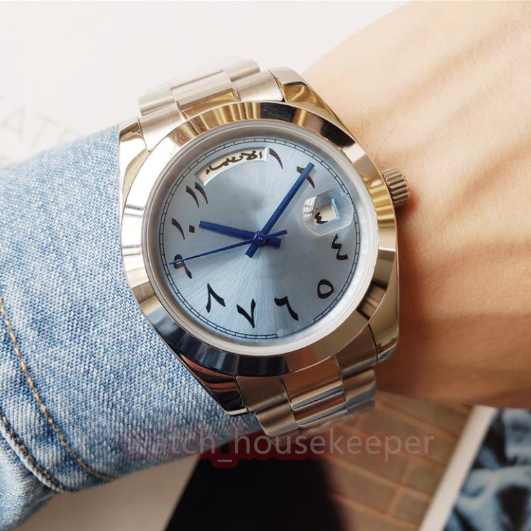 

Men's automatic mechanical watch 40mm stainless steel strap waterproof u1 sapphire double calendar luminous classic business watch, Tool