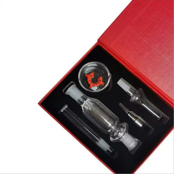 

Nectar Collector Kit PIPES with Titanium Tip Nail Quartz Tip 10mm all avaiable Glass Pipe Micro NC set