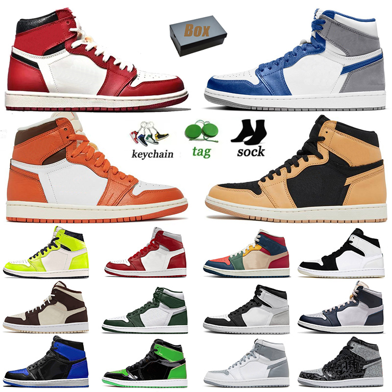 

With Box Scotts 1 Basketball Shoes Jumpman 1s Mens Traienrs High OG Lost Found Starfish Mid SE Multi Color University True Blue Heirloom Jordens Women Sneakers, B39 a ma maniere sail burgundy crush 36-