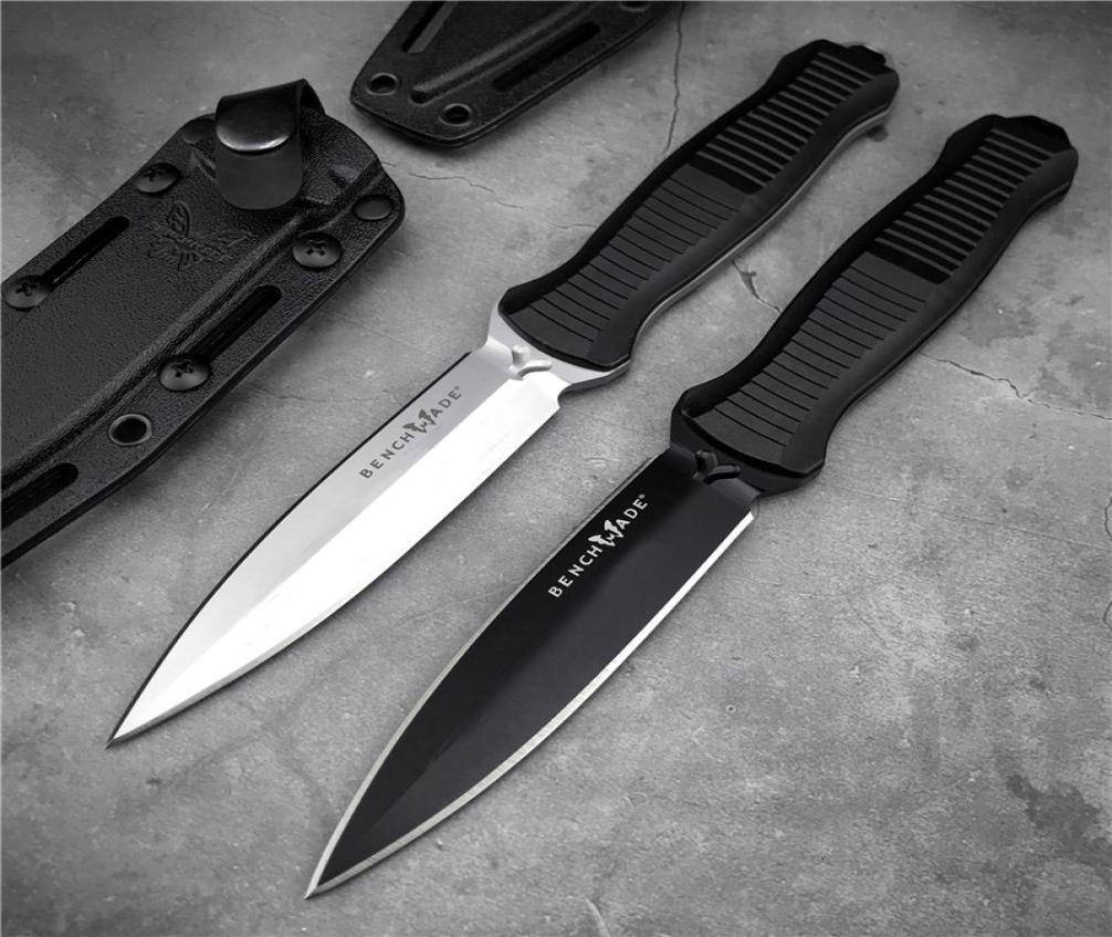 

Benchmade Infidel Fixed 133 Straight Knife D2 Satin Doubleedged Fulltang Fixed Blade Tactical Outdoor Camping Selfdefense EDC4224998
