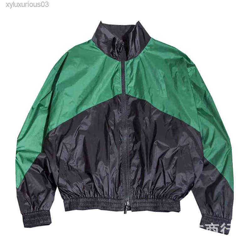 

Men Hoodies for Designer Hip Hop Fashion Brand Rhude ' Coat Spring and Autumn Jacket Stormsuit Couple Suit Green Pants, Red coat