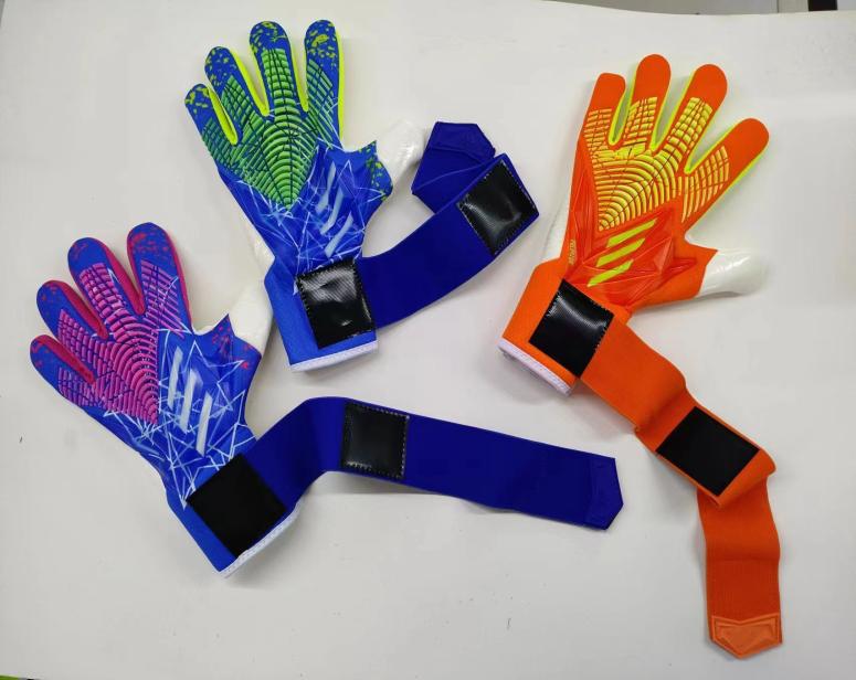 

2022 Professional Football Goalkeeper Gloves Luvas De Goleiro Men039s Training Latex Gloves7562977, Orange