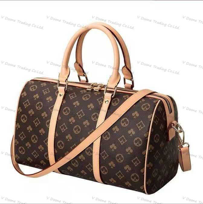 

Top mens 55cm large travel luggage bag key and lock men totes leather handbag duffle bag Courrier Shoulder bags Crossbody women handbags Tote, Customize