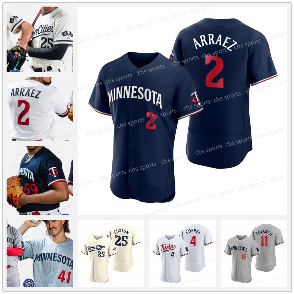 

New Byron Buxton 2023 Twins Jersey Luis Arraez Jose Miranda Miguel Sano Joe Ryan Gary Sanchez Royce Lewis Duran Max Kepler Jorge Polanco, Color 8