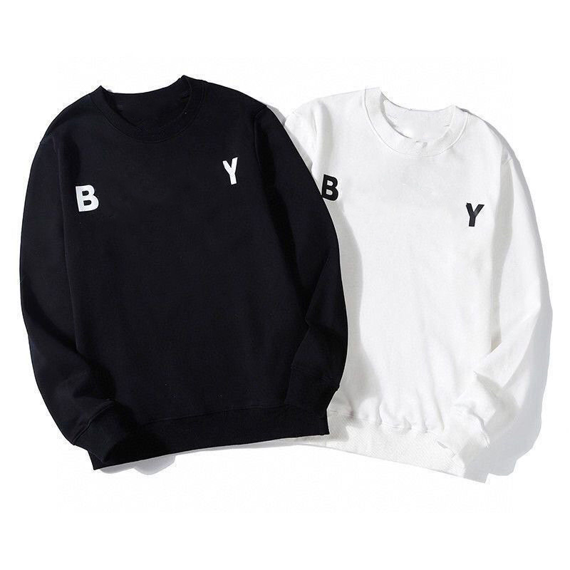 

Men's Hoodie Designer Sweatshirt Women's Spring and Autumn Sweater Black and White Coat Embroidery Print -5xl, Size chart
