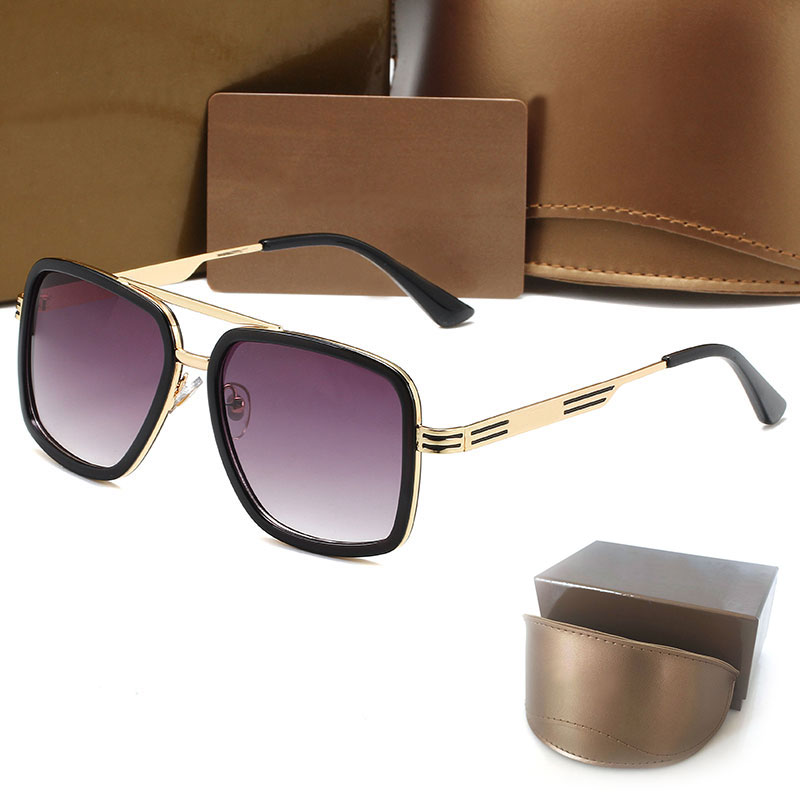 

Millionaire Brand Woman Sunglasses imitation Luxury Men Sun glasses UV Protection men Designer eyeglass Gradient Fashion women spectacles with boxs 21604