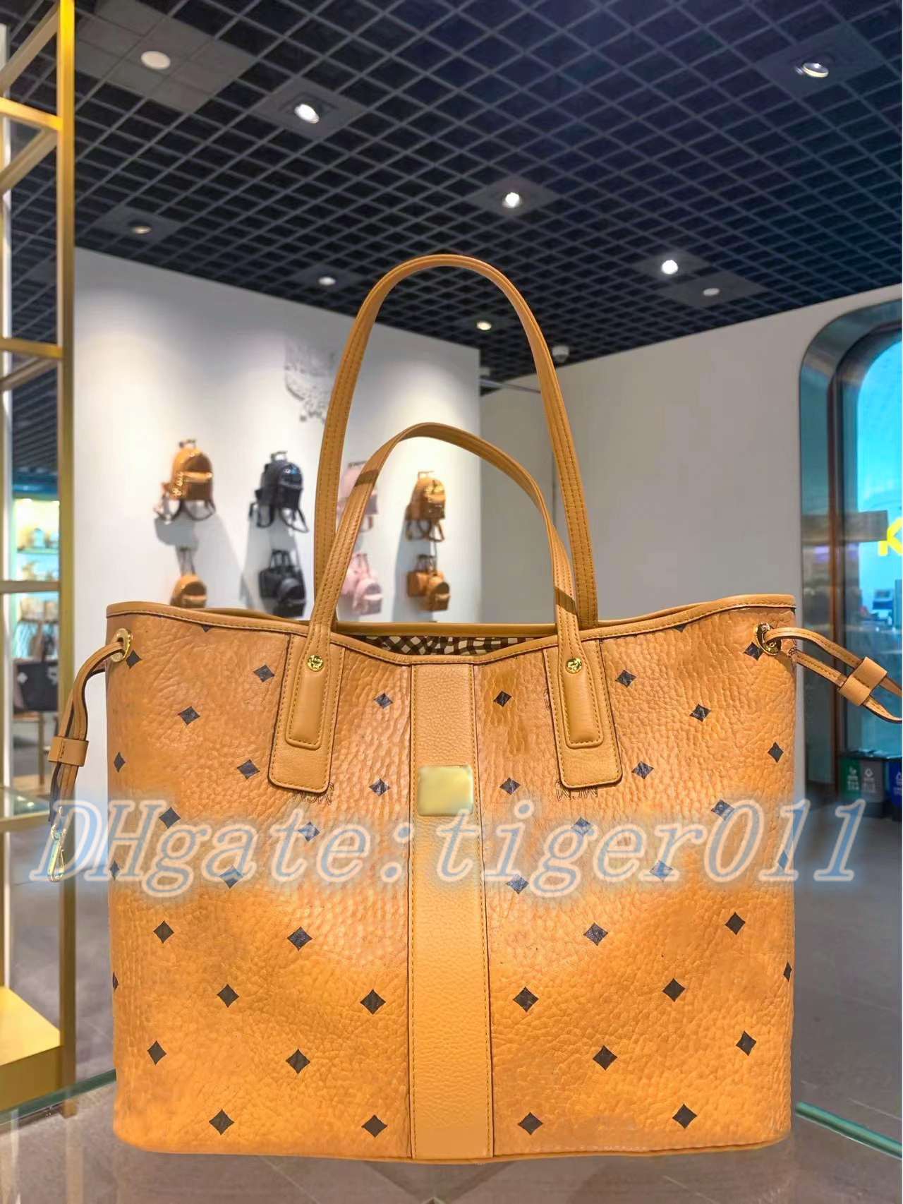 

Luxurys double sided travel shop bag Designer Retro MC tote Genuine Leather fashion handbag large tote Shoulder pink Bag Women's men hobo crossbody luxury clutch Bags, Brown