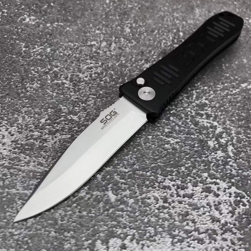 

Dropship SOG Spec-Elite I AUTO Folding Knife 3 15 Satin Plain Blade Aluminum Handles Outdoor Camping Survival Self-defense EDC Tactica259v