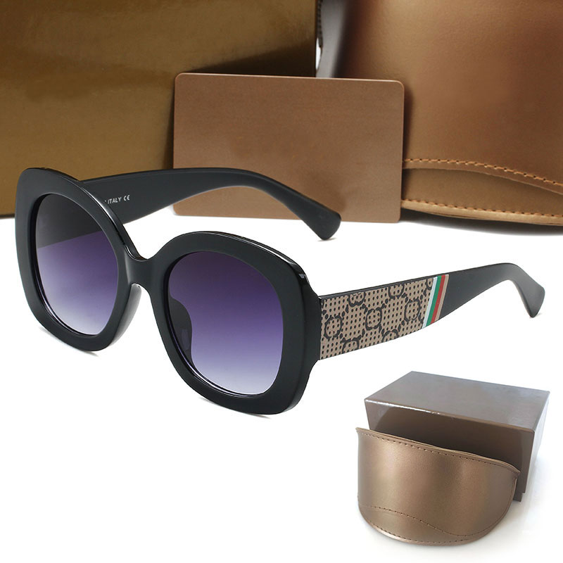 

Brand Woman Sunglasses imitation Luxury Men Sun glasses UV Protection men Designer eyeglass Gradient Fashion women spectacles with boxs 9091