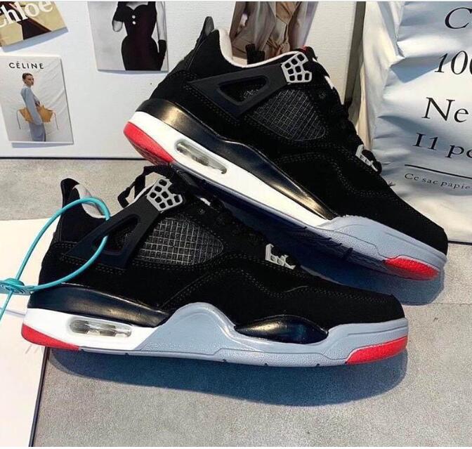 

2022 Men Women Basketball Shoes Jumpman 4 4s Top Cream Sail Black Cat White Cement Cactus Jack Mens Trainers Sport Designer Sneakers, Green