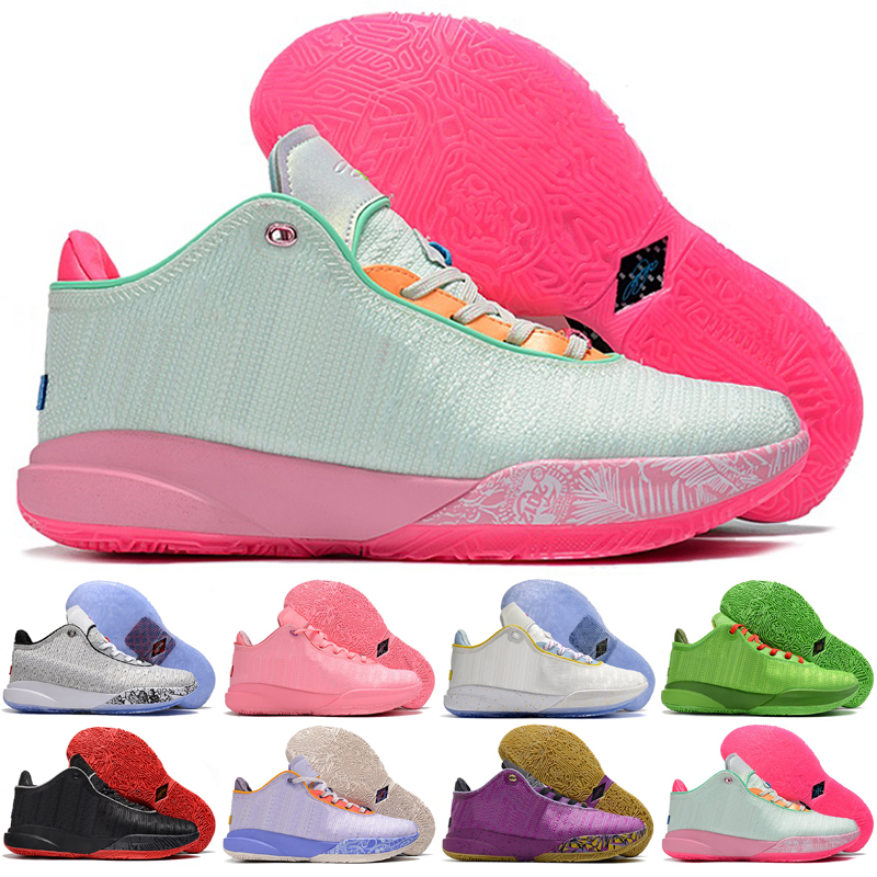 

LeBrons XX 20 Violet Frost Outdoor Shoes The Debut Bred Pink 20s Low Lakers BHM Varsity Red Young Heirs Trinity basketball shoes Sports Sneakers Size US 4-12, As photo 1