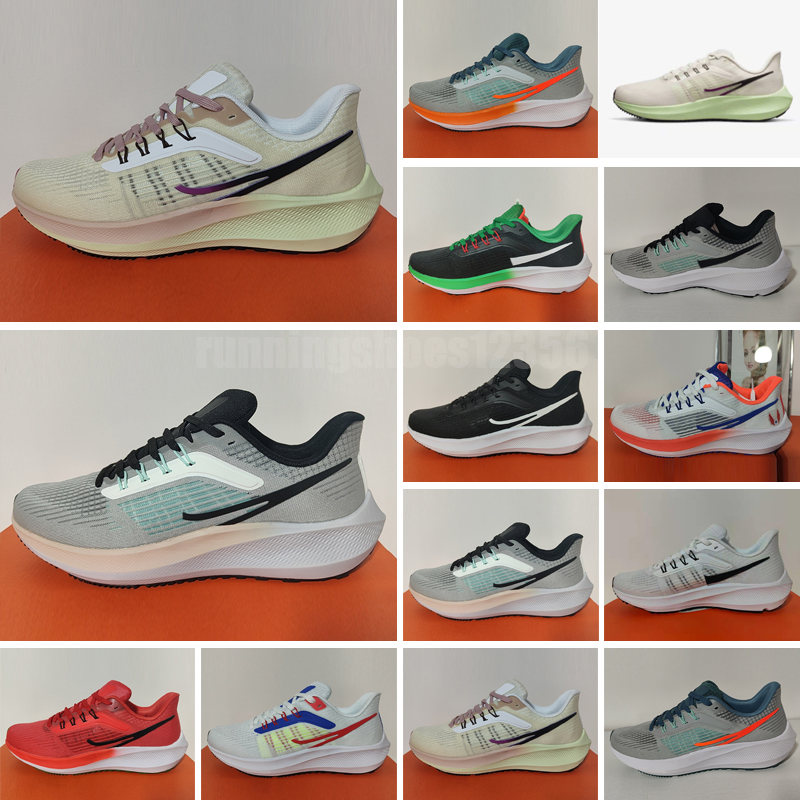 

Designer ZOOM Pegasus 39 Running Shoes Blue Ribbon Royal Triple Black Nathan Bell Game Barely Rose White Metallic Silver Men Women Trainers casual Sneakers, Color 8