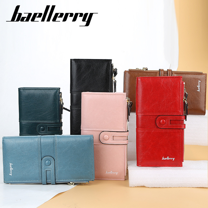 

2022 Name Engrave Women Wallets Fashion Long Leather Card Holder Classic Female Purse Zipper Brand Wallet For Women, Green