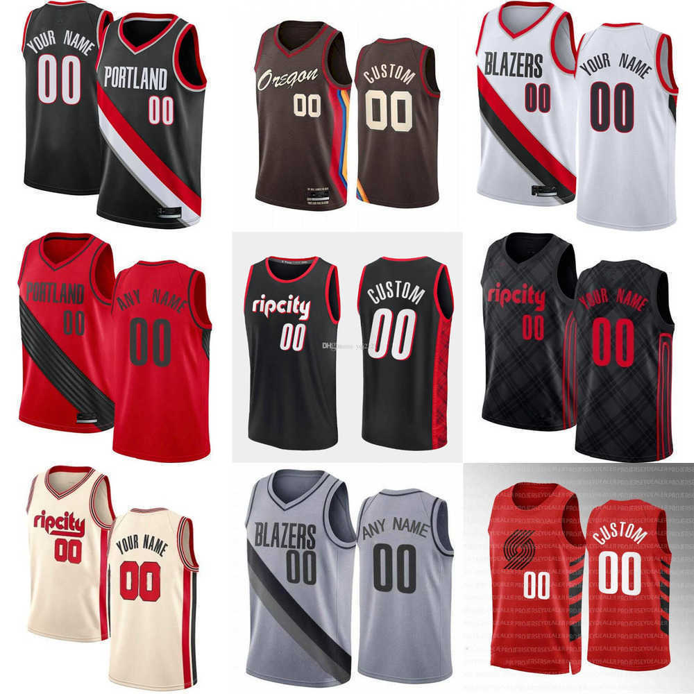 

Mens Womens Youth Portland''Trail Blazers''Custom 17 Shaedon Sharpe 26 Justise Winslow 4 Greg Brown III 30 Olivier Sarr 34 Jabari Walker Basketball Jersey, Colour