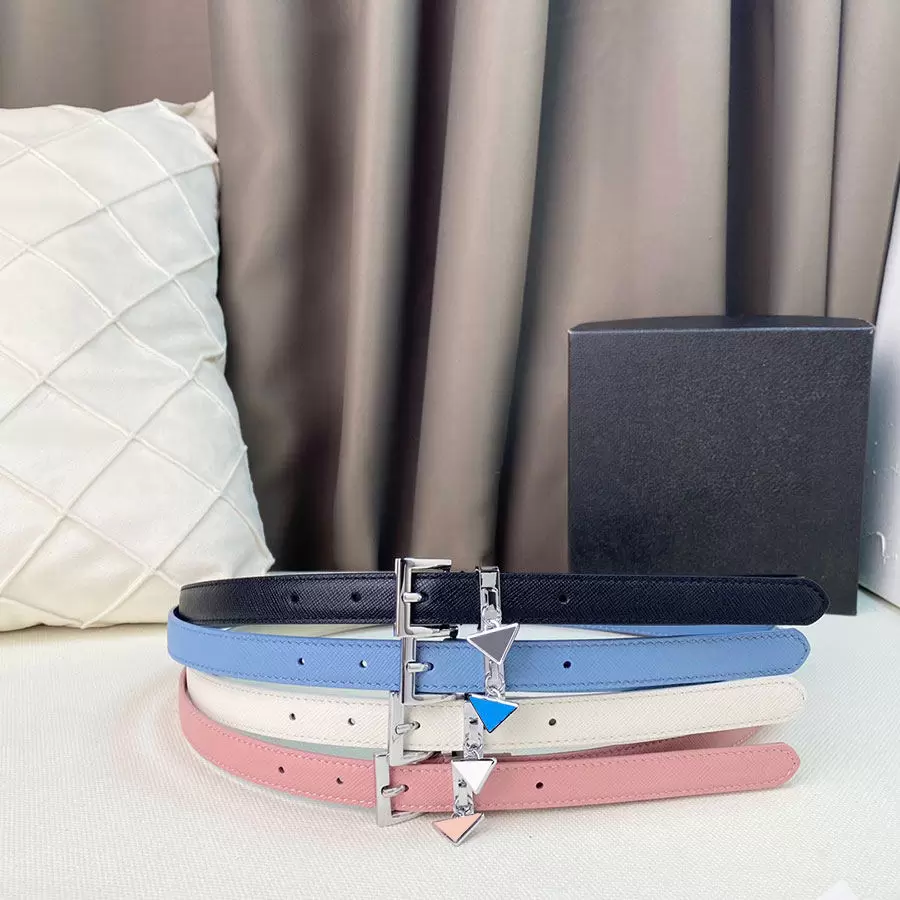 

Fashionable Letter Belt Classic Style Made of Top Cowhide Elegant Stylish Belts for Woman Copper Buckle Width 2.0cm 4 Options with Box Top Quality, Bicolor