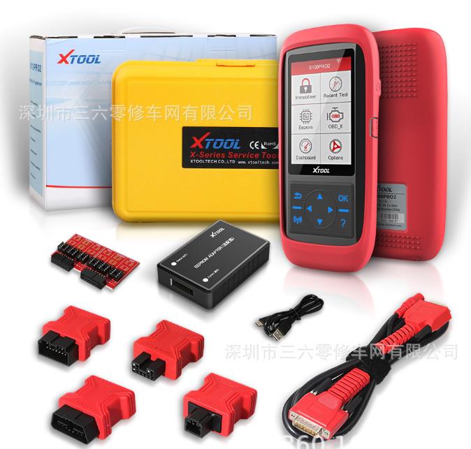 Réglage automatique du kilométrage du programmeur de clé avec adaptateur EEPROM XTOOL X100 Pro2