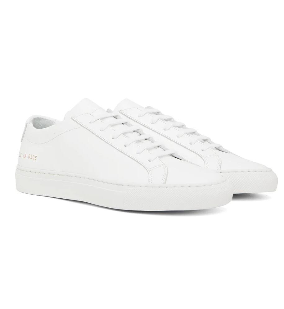 

Classic Style Original Achilles Leather Sneakers Shoes Men Common White Black Leather Project One-piece Couple Skateboard Walking EU35-46