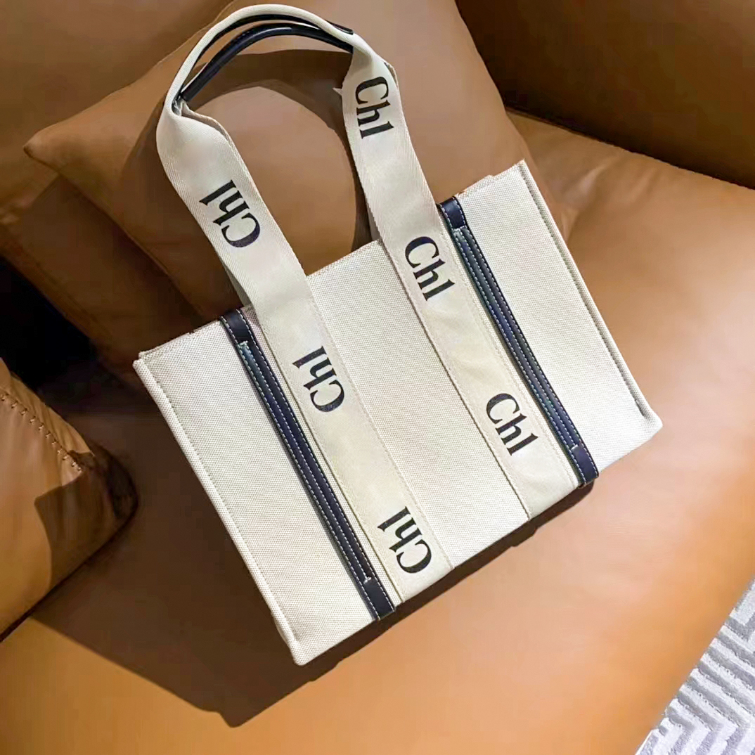 

Tote WOODY large beach canvas Shopping Clutch Bags Luxurys handbag Shoulder Designers Womens Crossbody Wallet fashion famous hobo vacation weekend luggage travel