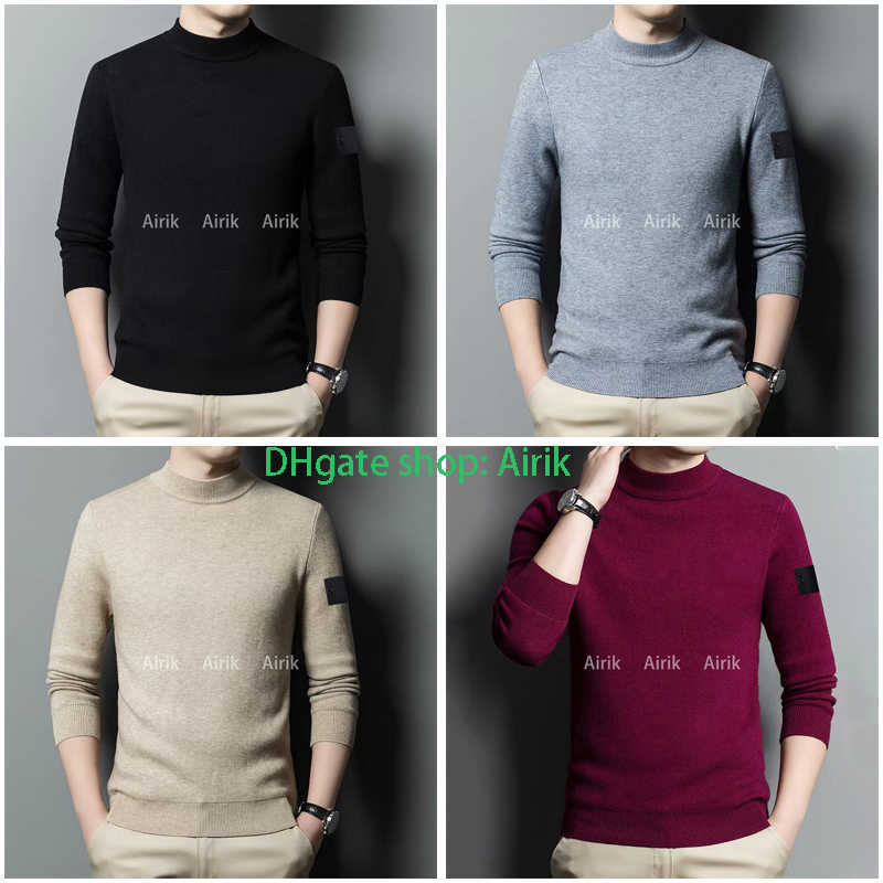 

Men's Sweaters Designer classic mens Island clothing letter sweater Stone fashion print casual Autumn Winter hoodie pullover Men women Crew neck Sweaters