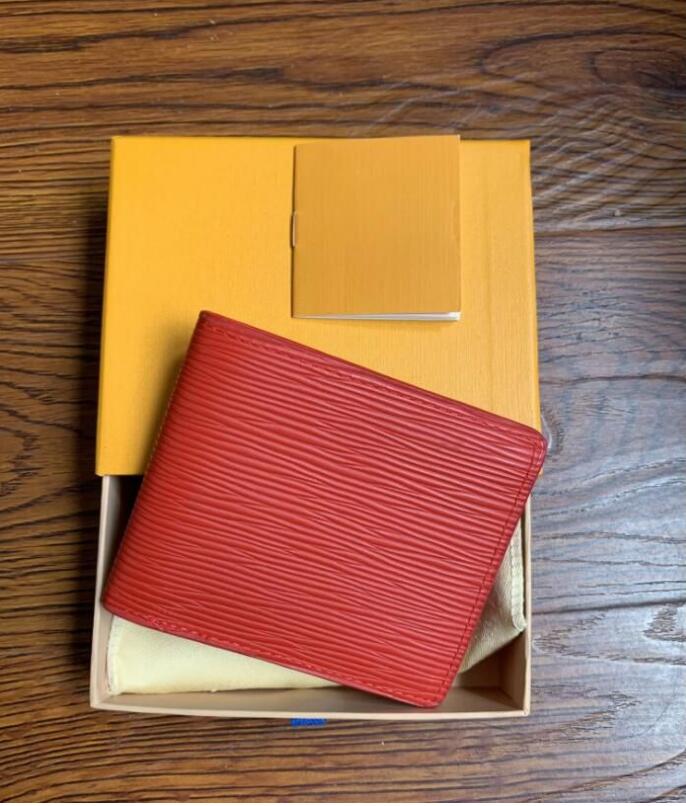 Paris plaid style Designer mens wallet famous men luxury purse special canvas multiple short small bifold wallet Have Box