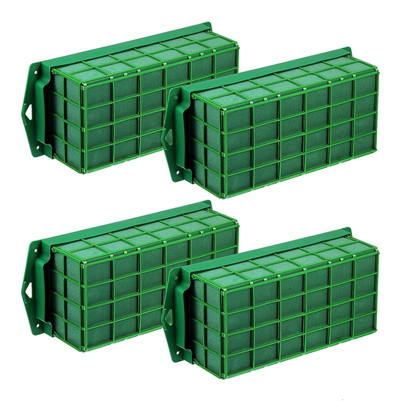 

Decorative Flowers Wreaths Floral Foam Cage Flower Holder with for Bowl Table Centerpiece Arrangement 221122, 2 pcs