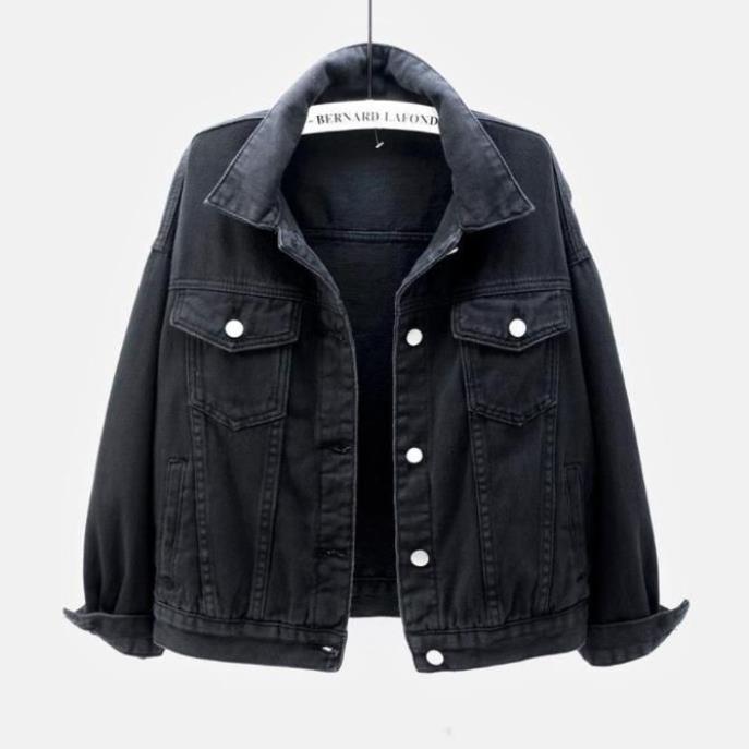 

Women's Jackets Casual Denim Long Sleeve Outerwear Autumn Spring Fashion Coats Womens Plus Size Loose Tops