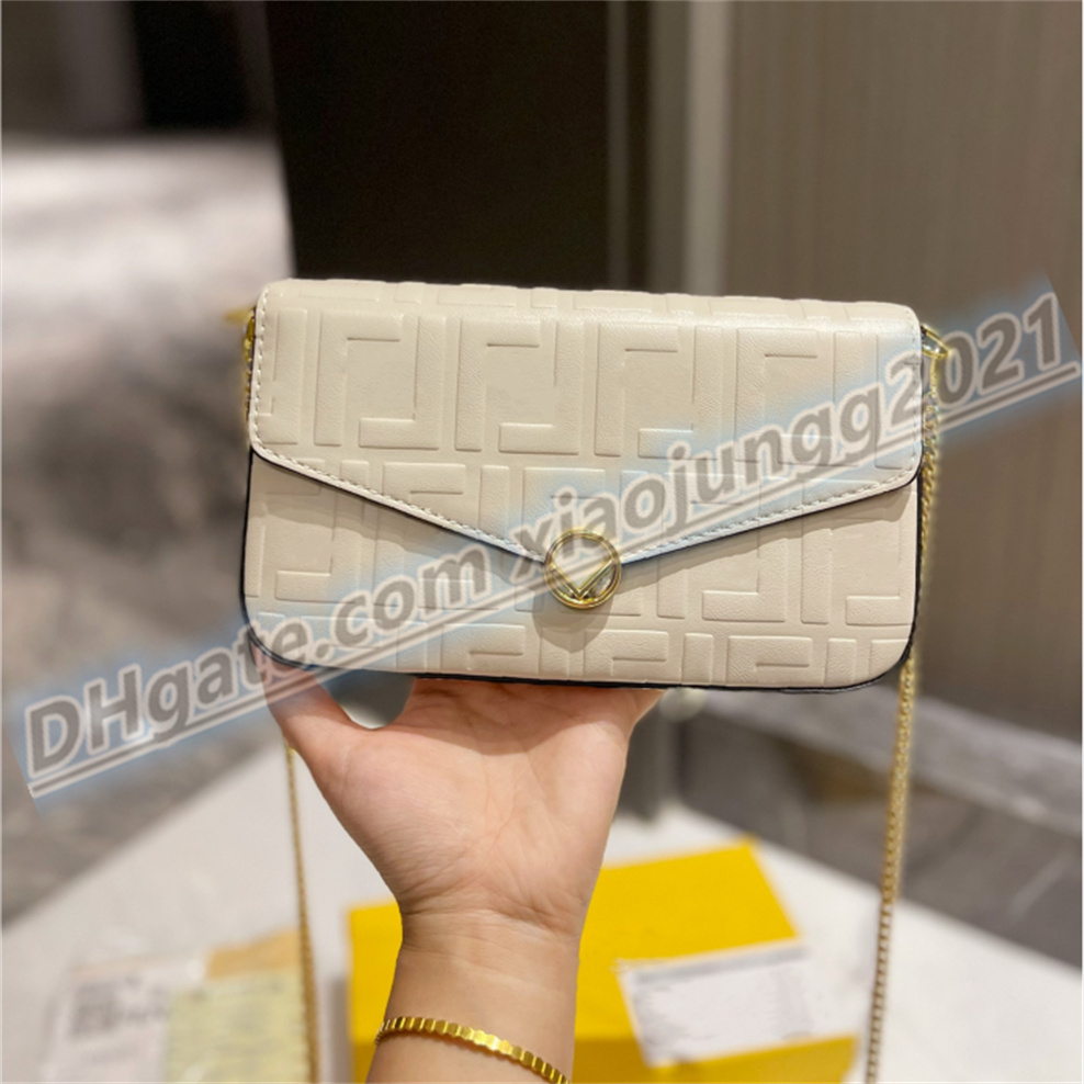

Highquality Luxurys Genuine Purses bag Leather Card Holder free Designer Wallets Holders Coin Wallet handbags mens free Women's 3 pices Lambskin totes Clutch Bags, White