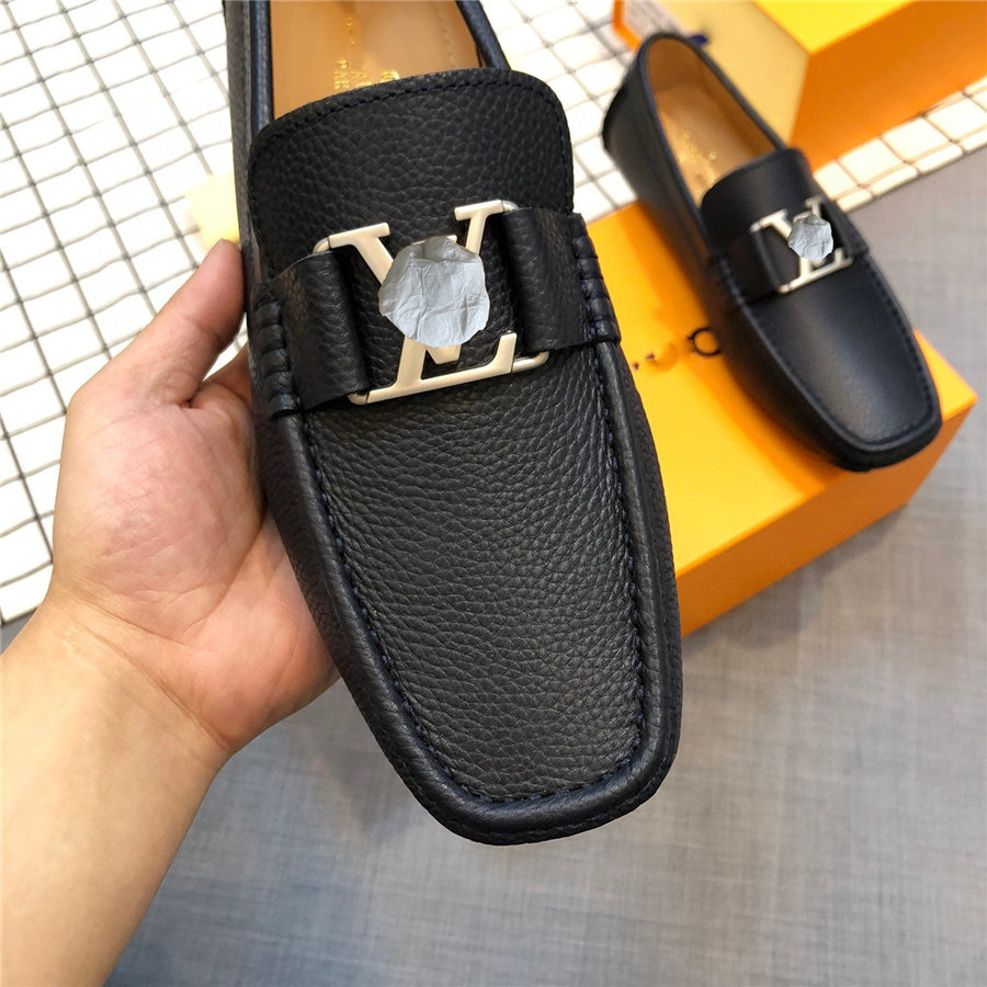 

38MODEL Spring Luxury Brand Loafers Shoes Men Classic Genuine Leather Mens Slip-On Driving Shoes Pattern Casual Moccasins Office Shoe, #24