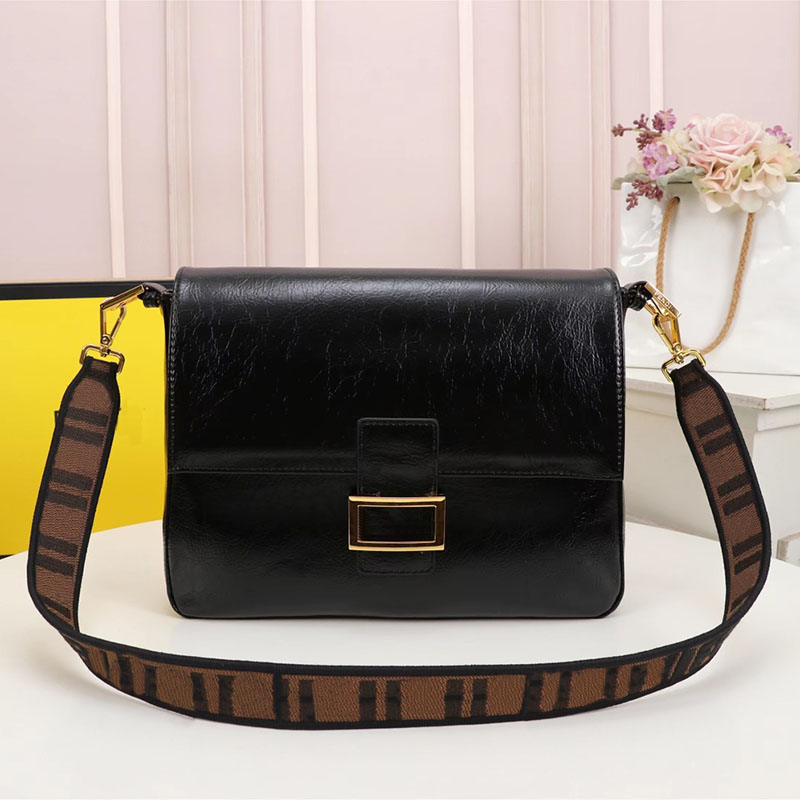 

Vintage Baguette Bag 3 Straps Women Armpit Handbags Flap Retro Crossbody Shoulder Bags Top Handle Totes Bags Genuine Leather Full Letter Wide Strap Gold Hardware, Customized