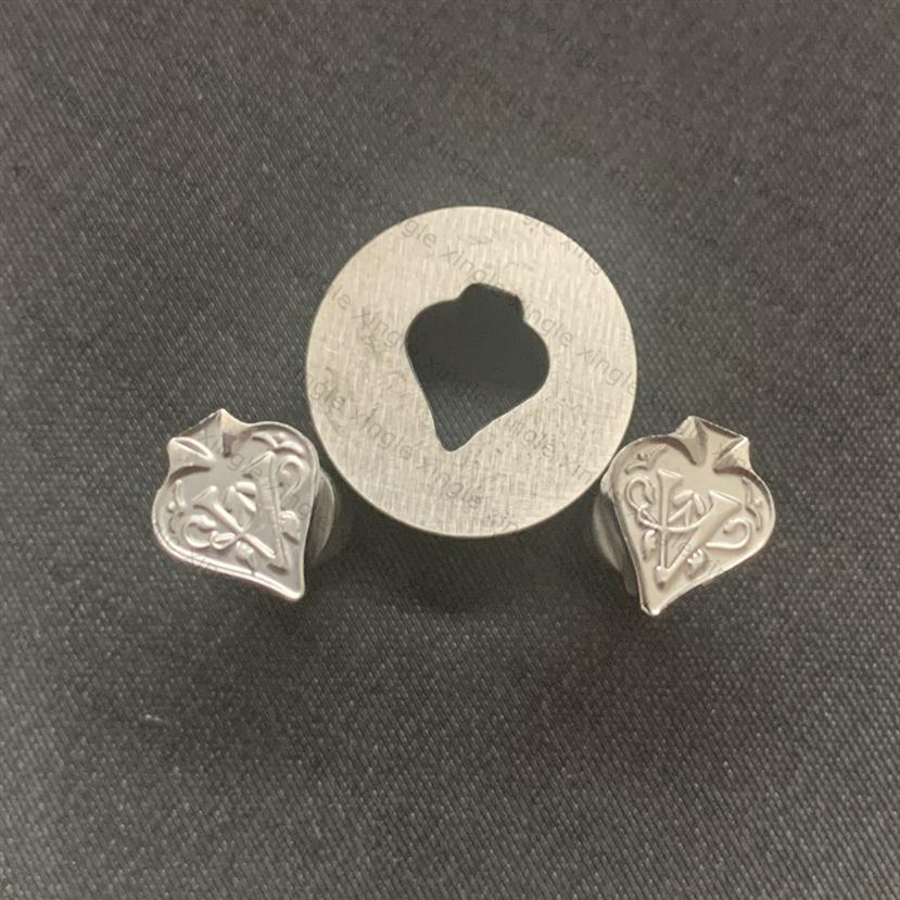 

3D SPADE A CANDY Press Punch Die Set tools Press mold For tdp Machine275E