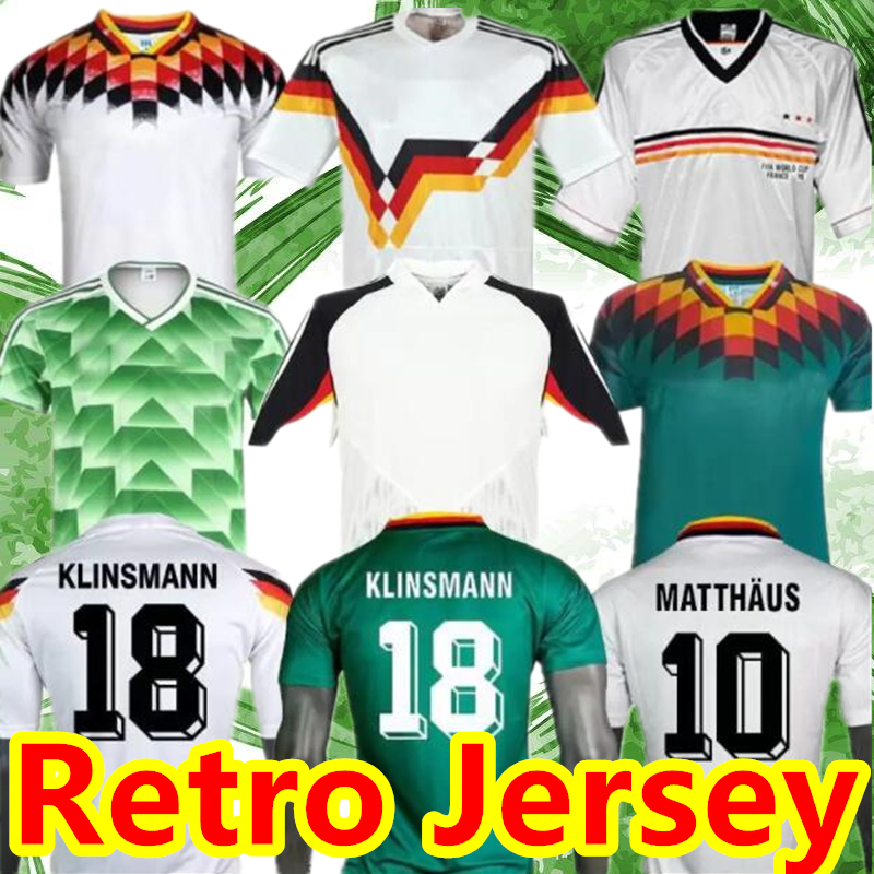 

World cup 1990 1992 1994 1998 1988 GermanyS Retro Littbarski BALLACK Soccer Jersey KLINSMANN Matthias home shirt KALKBRENNER JERSEY 1996 2004, 2004 home jersey