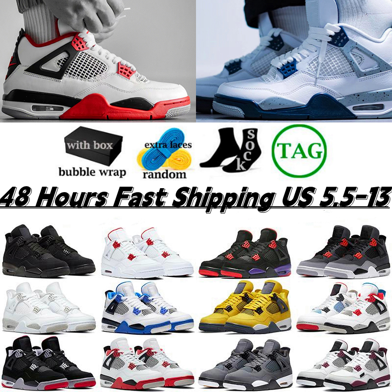 

Basketball Shoes Jumpman retro 4 4s for men women 4s Military Black Cat Sail Red Thunder White Oreo Cactus Jack Blue University Infrared Cool Grey mens sports sneakers, I need look other product
