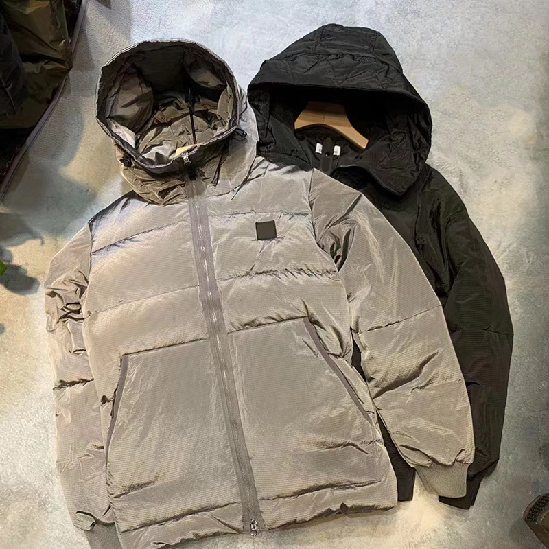 

Brand men's topstoney parkas 2 color chest embroidered small label warm down jacket Size M-2XL, Preservatives (not sold separately)