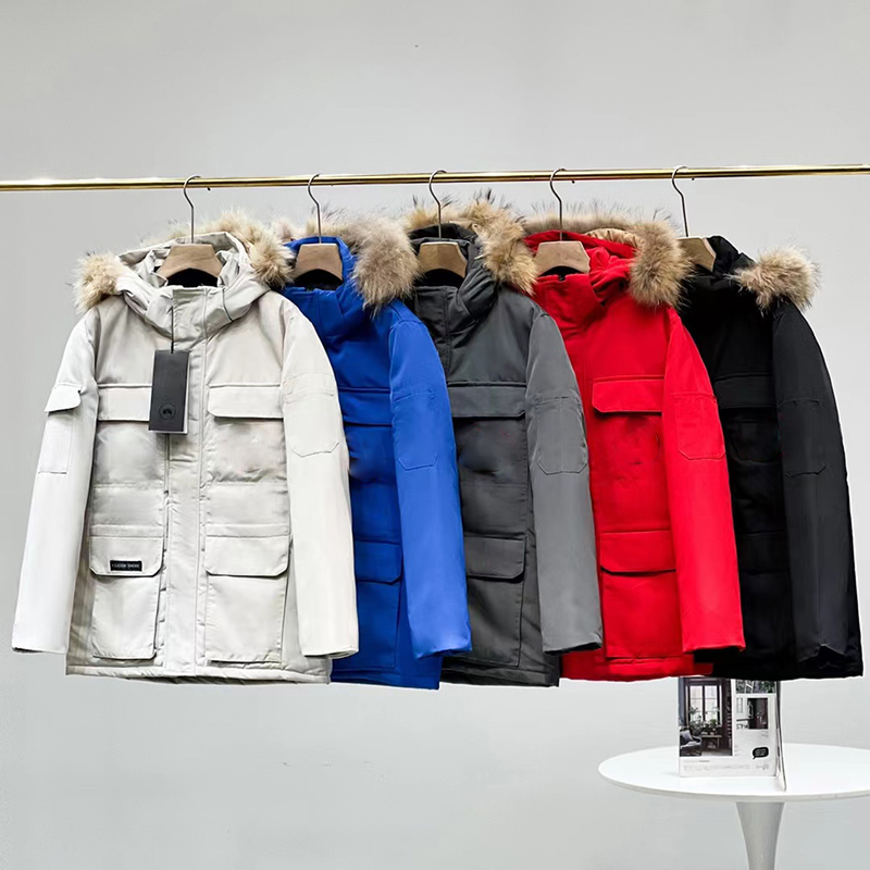 

Canada men's designer jacket puffer coat parka hooded pattern epauleur embroidery Fashion 08 Expedition jackets Goose couple extra thick coat winter, 10