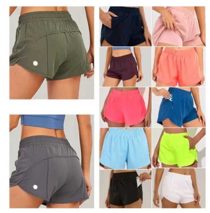 

Active Sets LU shaping Yoga Multicolor Loose Breathable Quick Drying Sports hotty hot Shorts Women's Underwears Pocket Trouser Skirt Running dfgfdgd, 10
