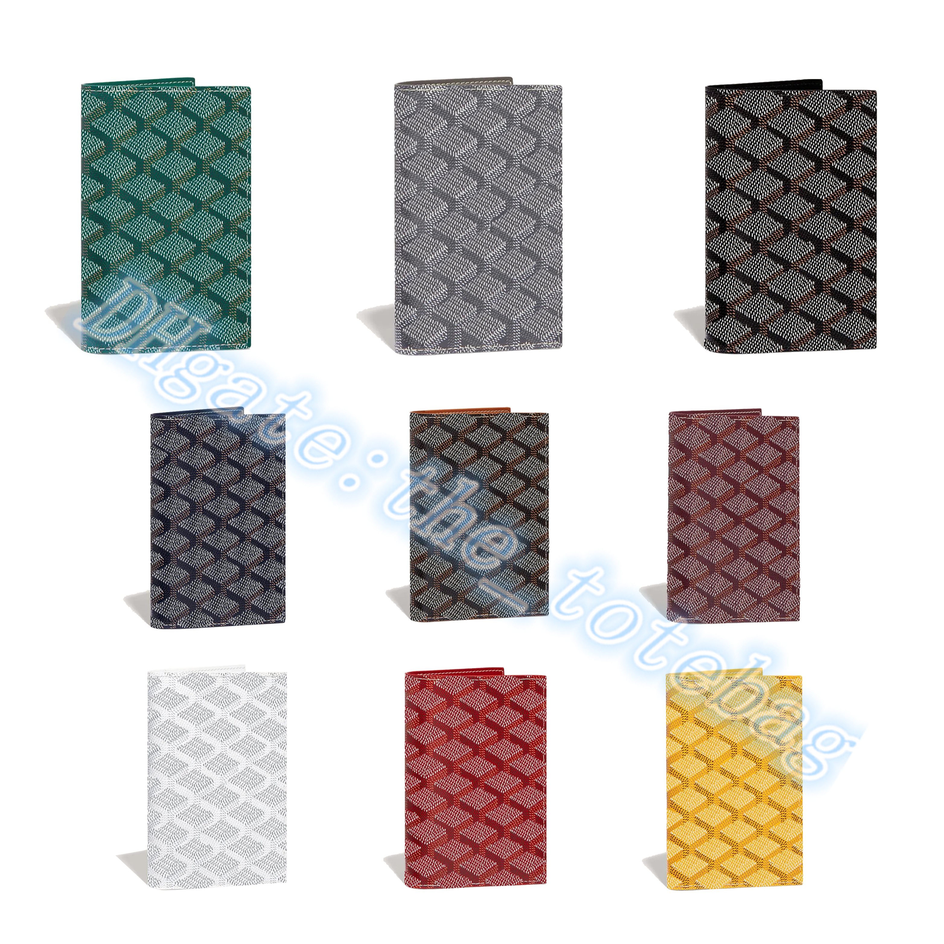 

2023 new PORTE PASSEPORT GRENELLE Wallets Card Holders Credit Card slot banknote holder banknote Card pack Mens Womens long Wallet Coin Purses Key Pocket Clutch bags, Grey