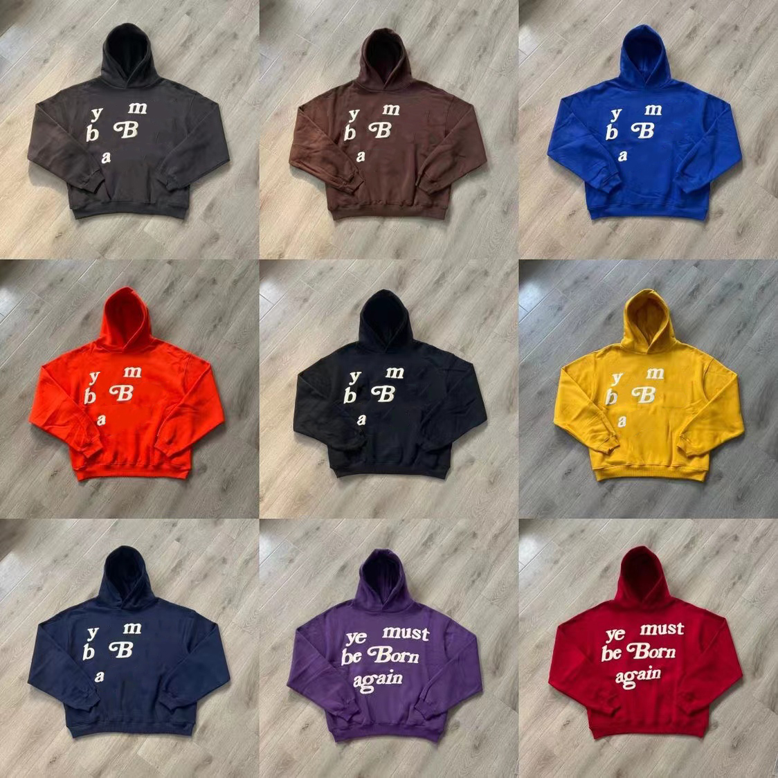 Designer Mens Cpfm Hoodies Sweatshirts Kanyes Classic Wests Luxury Hoodie Mens Womens Yzys Pullover Sweater Hooded Three Party Joint Name Peace D