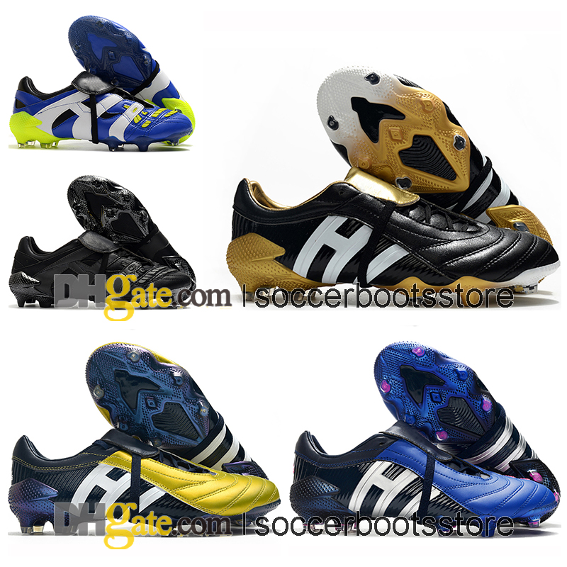 

Kids High Top Football Boots Beckham Predator Pulse FG Cleats Mutator Accelerator Precision Mania Soccer Shoes Mens Outdoor Trainers Botas De Futbol, Color 5