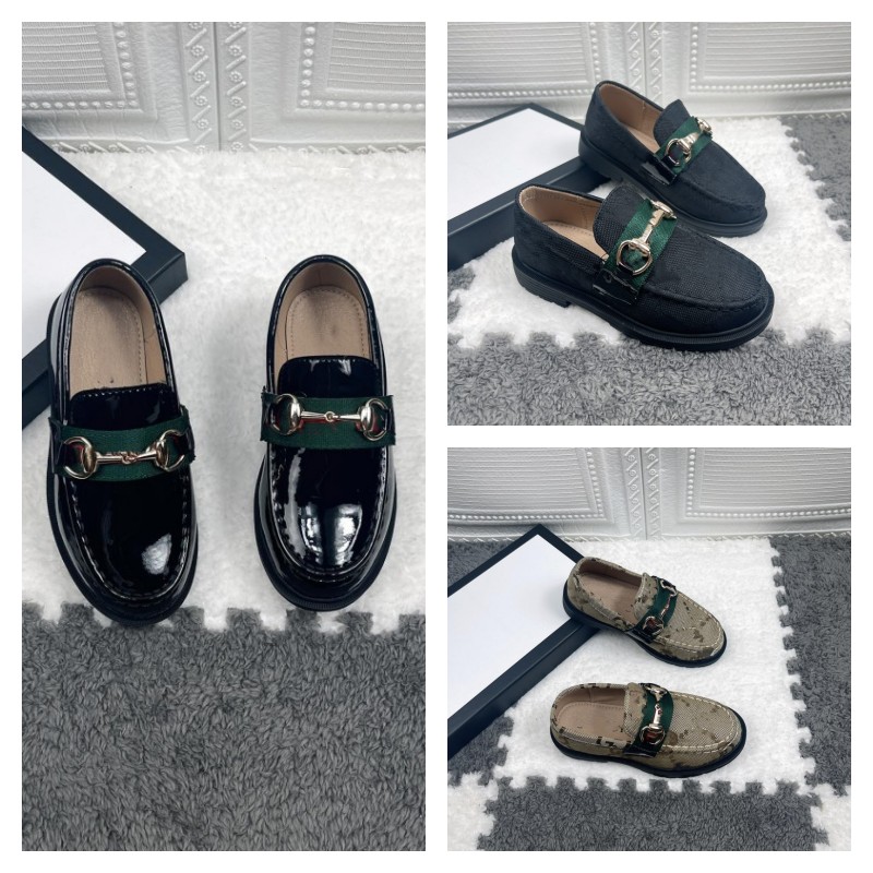 

Boys girls Leather Dress Shoe Loafers designer kids children Mules casual Shoes Moccasins Shoes Flat double G loafer baby toddlers gu and cci, Cxggl2