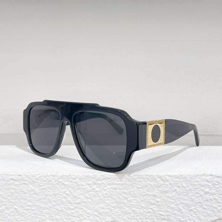 

Summer Sunglasses For Men Women 4436 Style Anti-Ultraviolet Retro Plate Plank Frame Fashion Glasses Random Box