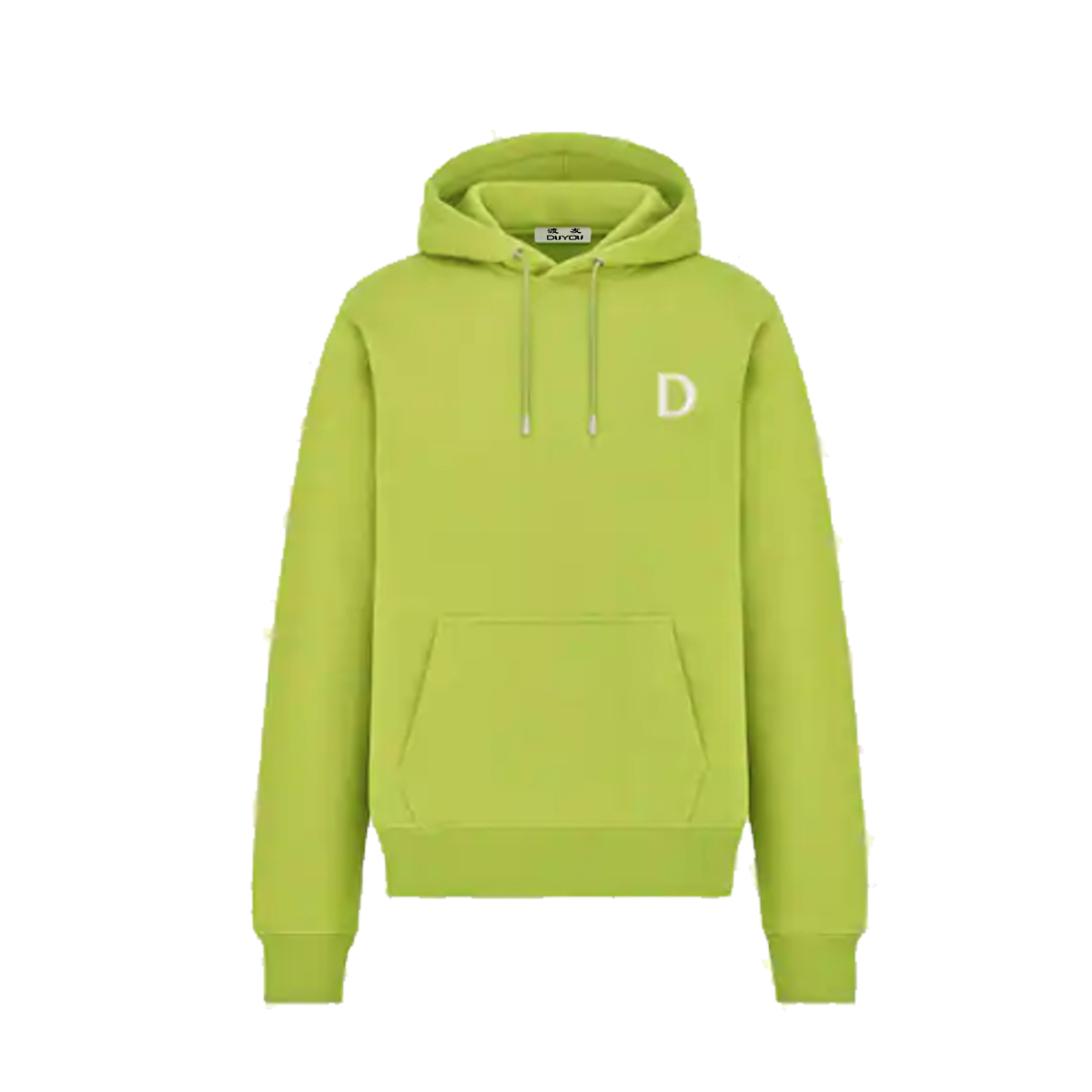 

DUYOU Embroidery Letters Hoodies Luxury Designer Men Hoody Women Sweatshirts Combed Cotton Print Sueter Hombre Heather Pullover Hoodies for Man DY039, White