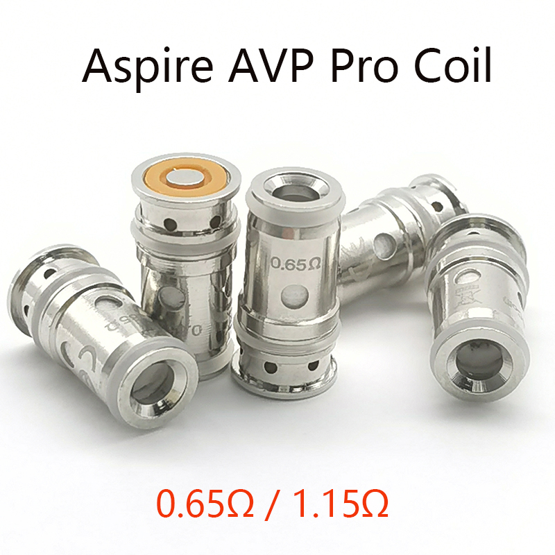 Replacement Coil for Aspire AVP Pro/Cube Kit 0.65ohm Mesh /1.15ohm Standard Coil-image-822516117