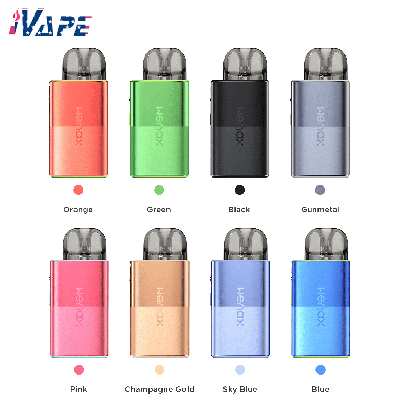 

Original Geekvape Wenax U Pod System Kit 1000mAh 20W Fit for Geekvape-U Cartridge 2ml 3 Levels Adjustable Airflow, Green