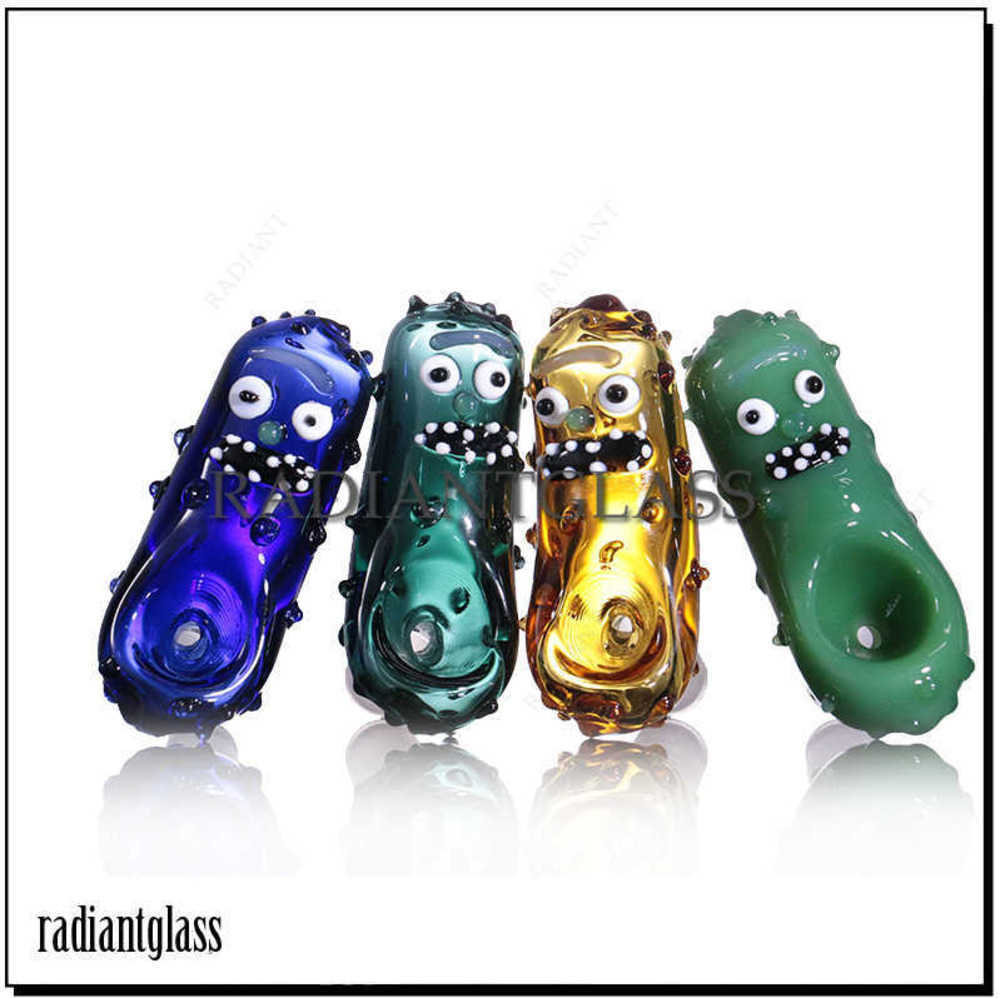 

Smoking Cucumber 14mm Glass Bowl For Bong Manufacturer High Borosilicate Glass Hand Bowls Male Joint Water Pipe Bongs