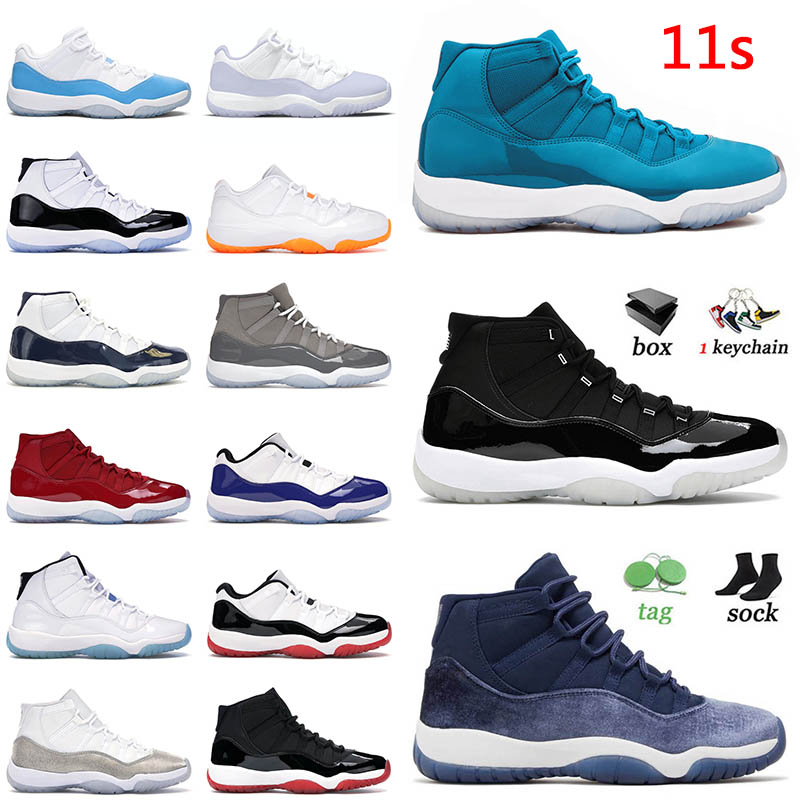 

With Box 2023 11 Basketball Shoes 11s Miami Dolphins Top Jumpman 25th Anniversary High Midnight Navy XI Men Women Trainers OG Sneakers, B30 closing ceremony 40-47
