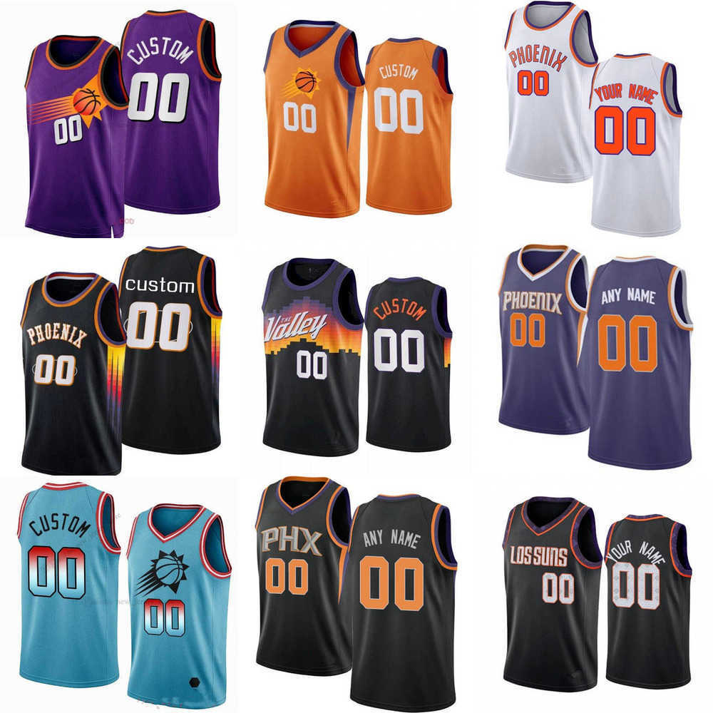 

Men Women Youth Phoenix''Suns''Custom 12 Ish Wainright 14 Landry Shamet Chris 3 Paul Devin 1 Booker Deandre 22 Ayton Basketball Jerseys, Colour