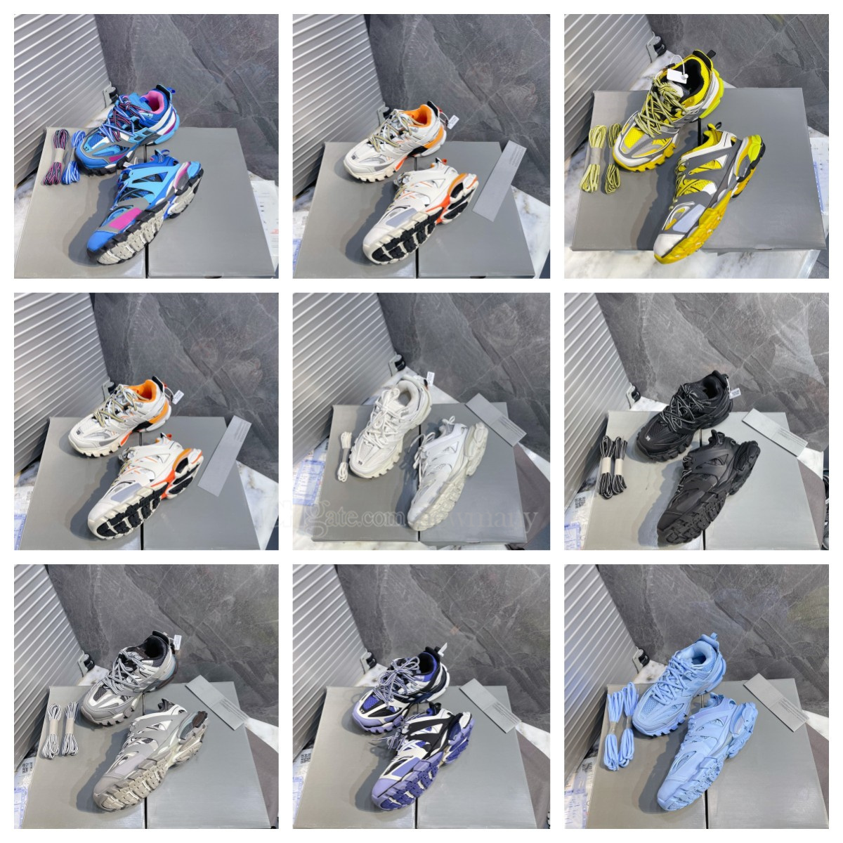 

Designer Track 3 3.0 Luxury brand Casual Shoes Men Women Triple White Black Sneakers Tess.s. Gomma Leather Trainer Nylon Printed Platform Trainers Shoes 36-45, 19