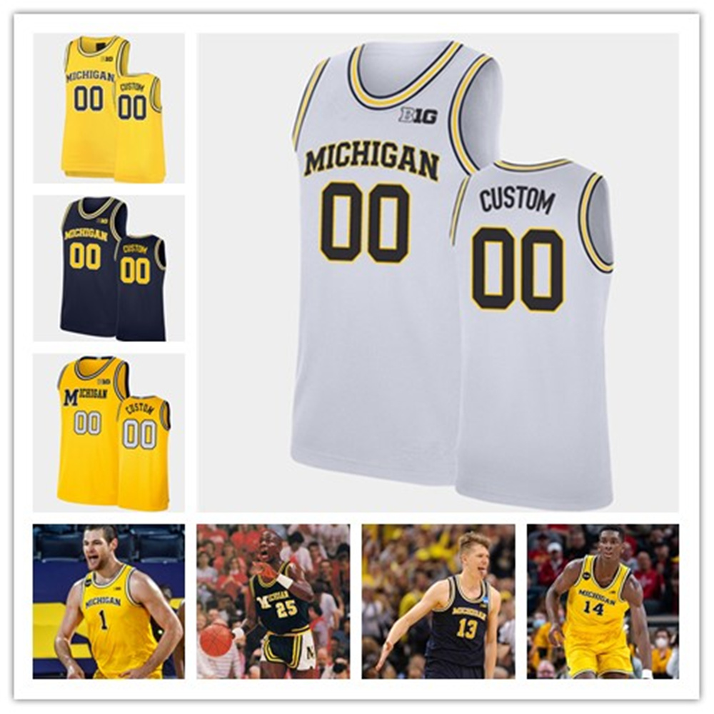 

Custom Stitched Basketball Jersey 12 DeVante' Jones 14 Moussa Diabate 22 Duncan Robinson 3 Zeb Jackson 22 Caleb Houstan, White/retro limited