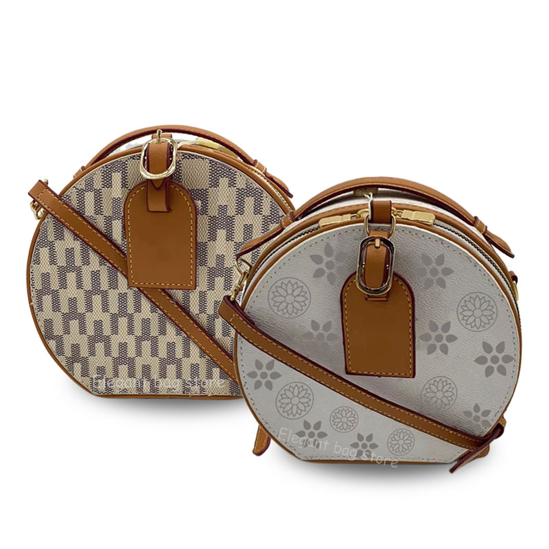 

Luxury Bags Designers handbag Shoulder Classic Plaid Flower Brand Wallet Ladies Brown Leather Handbag Chain small purse Messenger Tote Arrive from US witnin 2-5 day, 53152-23.5x17.5x11.5cm2