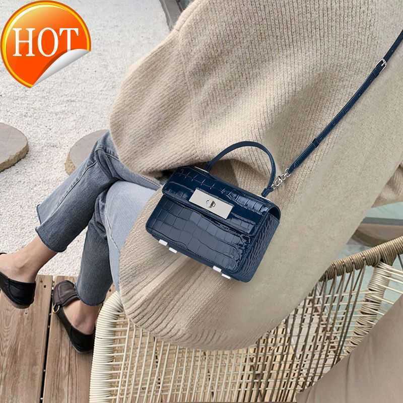 

Luxury Designer Handbags Texture Leather Small Square Women's Fashion Crocodile Shoulder Bags Multi-functional Messenger Cross Bag Factory Direct Sales, Wine